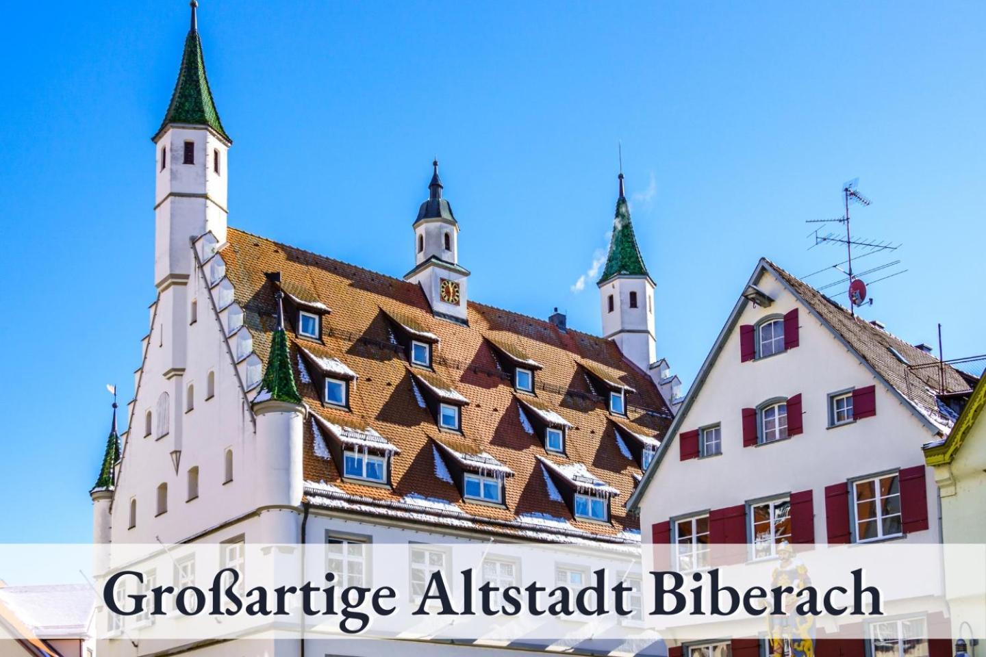 Relaxapartment 15 Massagesessel Smarttv Kueche Biberach an der Riß エクステリア 写真